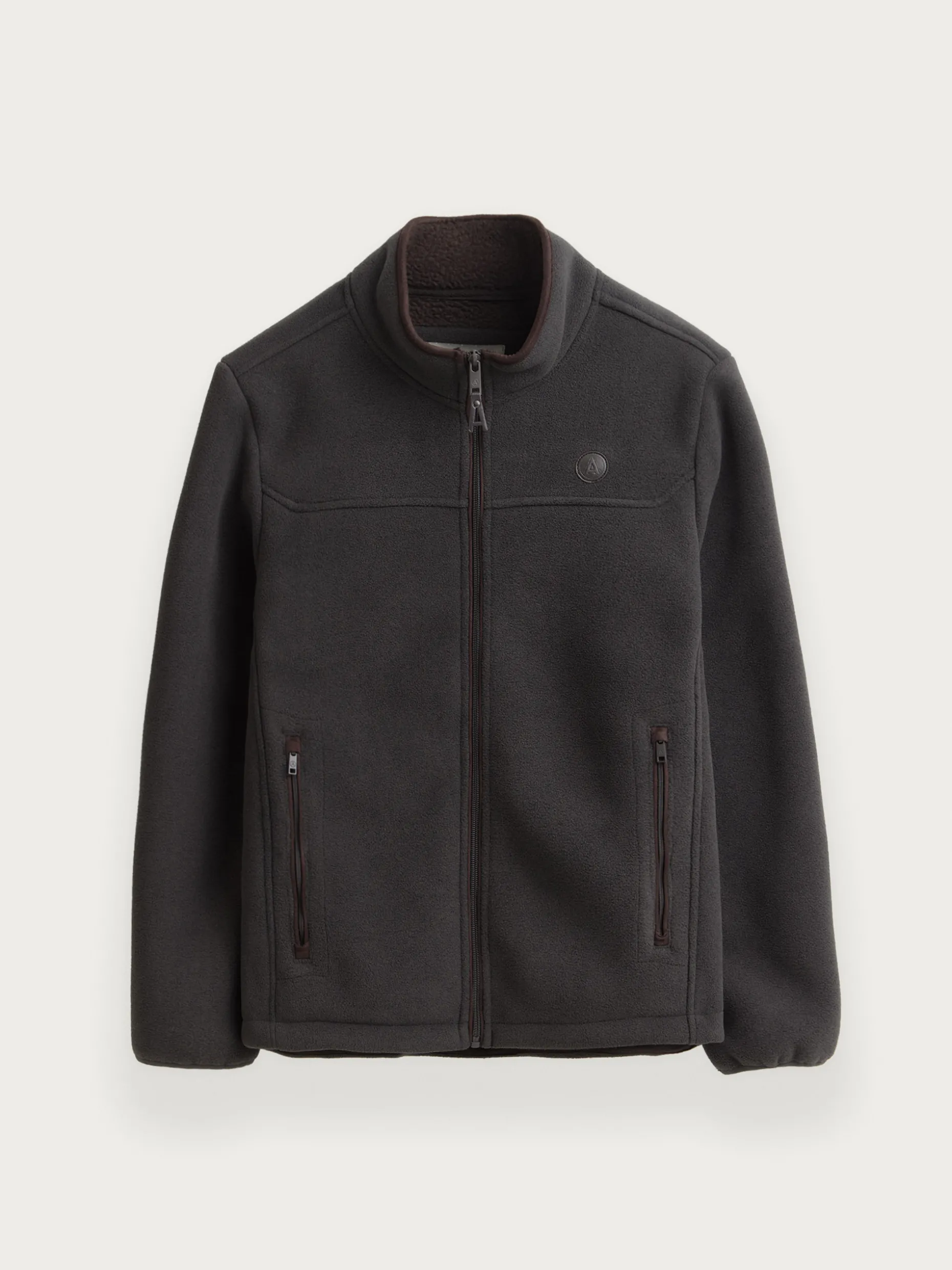 CAZADORA POLAR MARRÓN