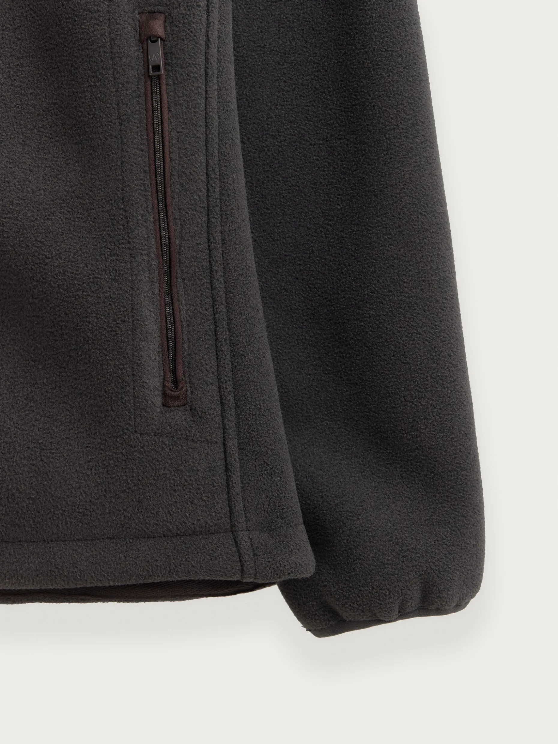 CAZADORA POLAR MARRÓN