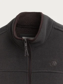 CAZADORA POLAR MARRÓN