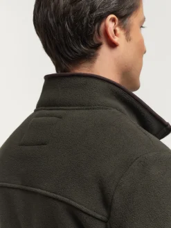 CAZADORA POLAR VERDE