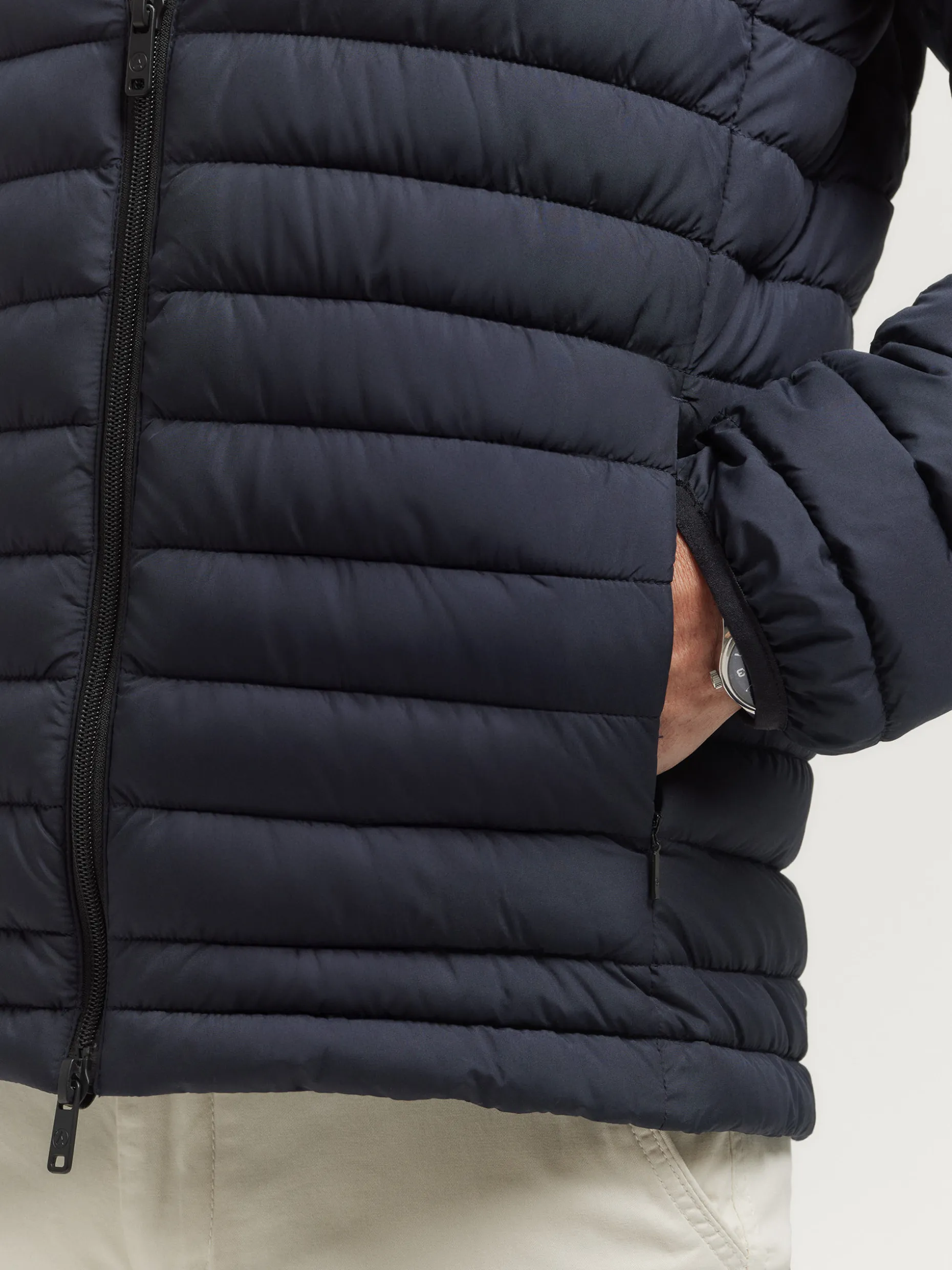 CAZADORA TROUT AZUL MARINO