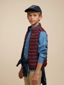 CHALECO NIRO KIDS BURDEOS