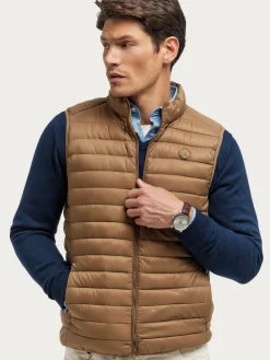 CHALECO NIRO MOSTAZA