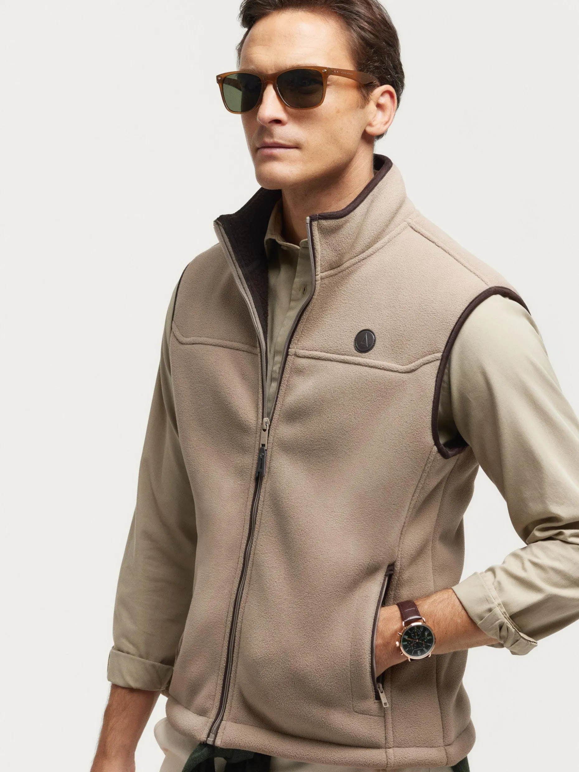 CHALECO SIERRA BEIGE