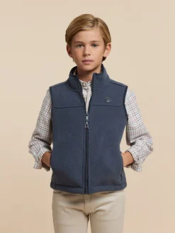 CHALECO SIERRA KIDS AZUL