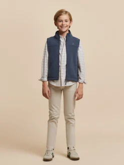 CHALECO SIERRA KIDS AZUL