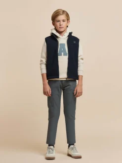 CHALECO SIERRA KIDS AZUL MARINO