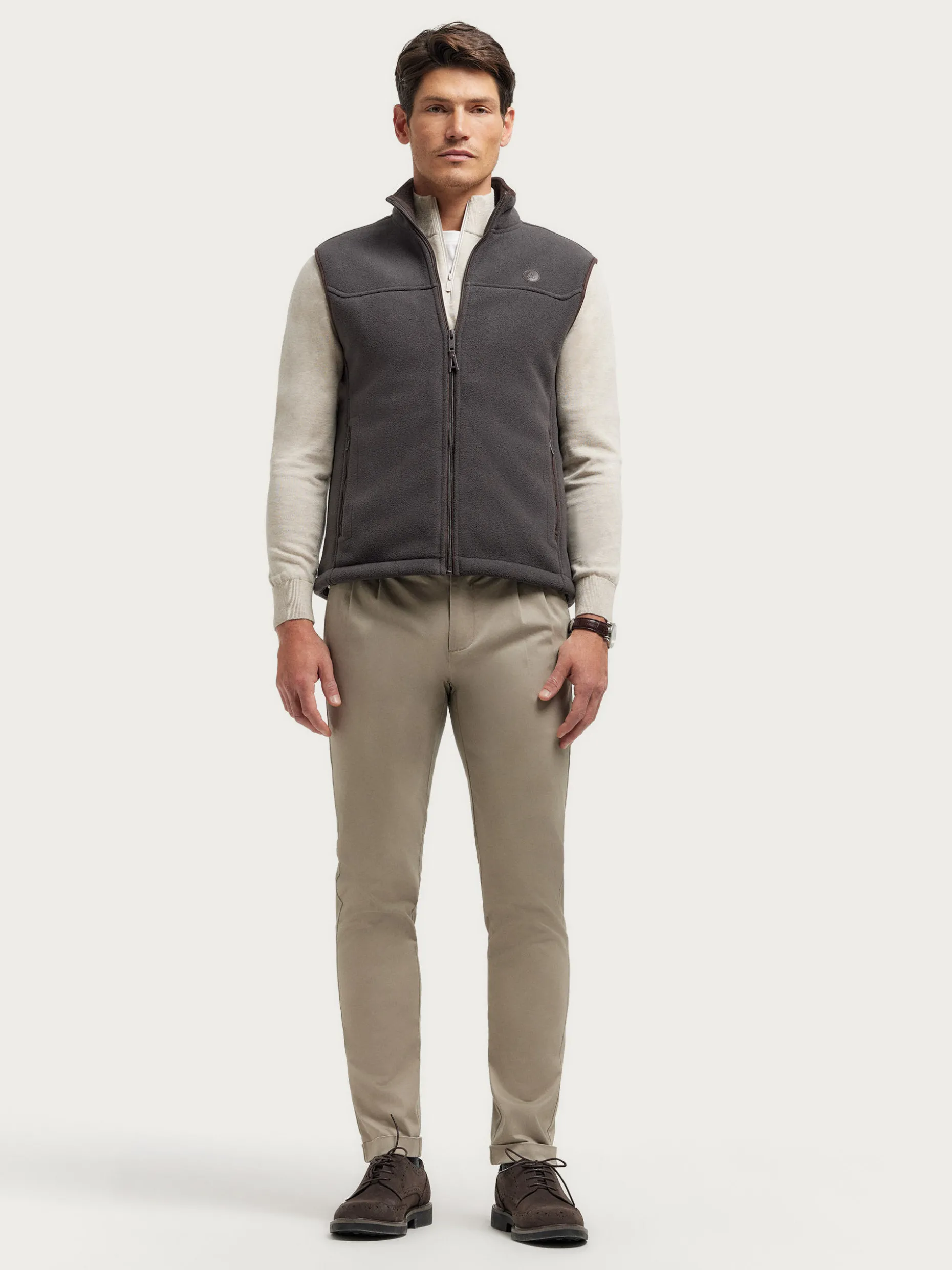 CHALECO SIERRA MARRÓN