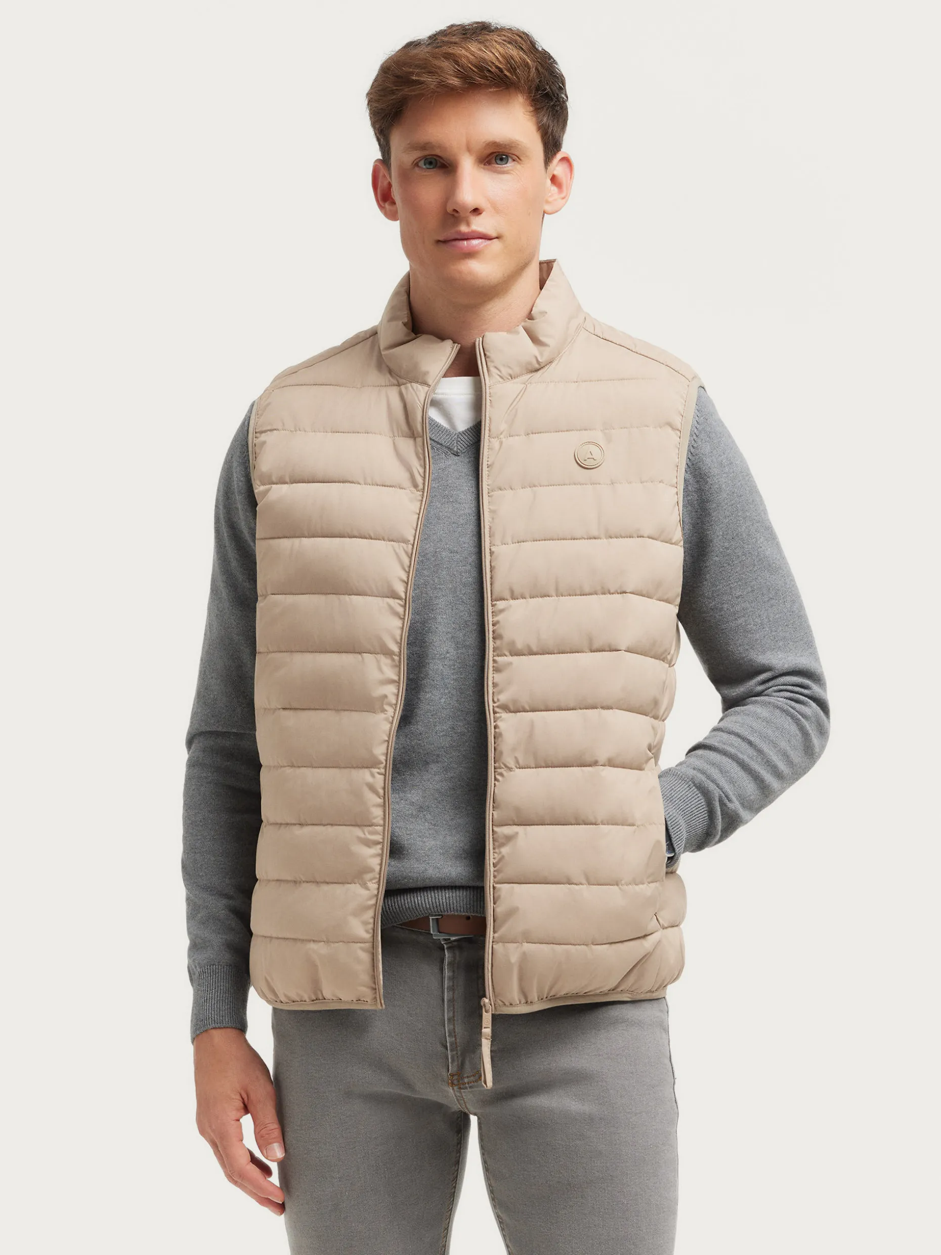 CHALECO VINCENT CAMEL