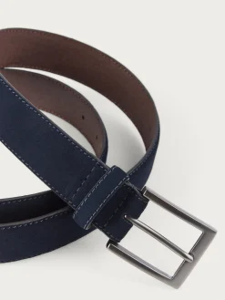 CINTURON ANTE VESTIR AZUL MARINO