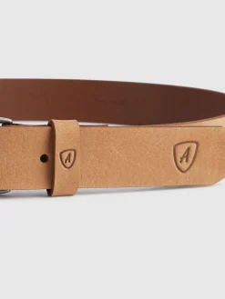 CINTURON LOGO KIDS CAMEL