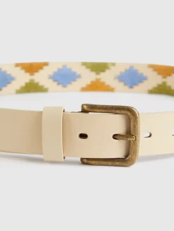 CINTURON PAMPA PIEL BLANCO