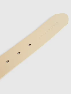 CINTURON PAMPA PIEL BLANCO