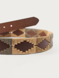 CINTURON PAMPA PIEL CAMEL