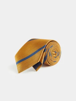 CORBATA JACQUARD MF AMARILLO