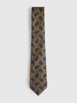 CORBATA JACQUARD MF AMARILLO