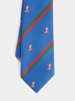 CORBATA JACQUARD MF AZUL