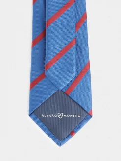 CORBATA JACQUARD MF AZUL