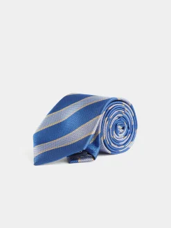 CORBATA JACQUARD MF AZUL