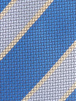 CORBATA JACQUARD MF AZUL