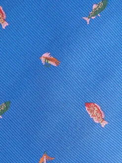 CORBATA JACQUARD MF AZUL