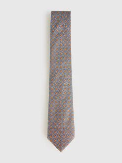 CORBATA JACQUARD MF AZUL