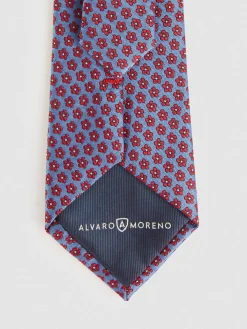 CORBATA JACQUARD MF AZUL