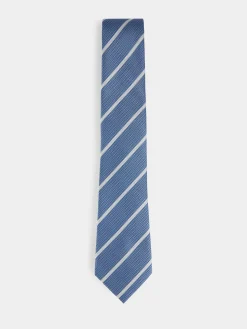 CORBATA JACQUARD MF AZUL