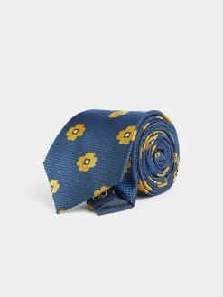 CORBATA JACQUARD MF AZUL