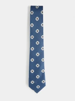 CORBATA JACQUARD MF AZUL