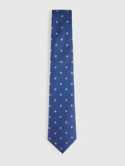 CORBATA JACQUARD MF AZUL