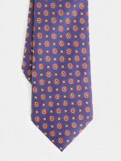 CORBATA JACQUARD MF AZUL