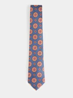 CORBATA JACQUARD MF AZUL