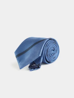 CORBATA JACQUARD MF AZUL