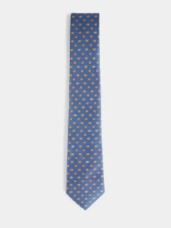 CORBATA JACQUARD MF AZUL