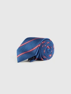 CORBATA JACQUARD MF AZUL