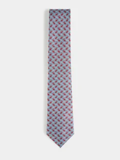 CORBATA JACQUARD MF AZUL