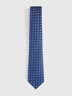 CORBATA JACQUARD MF AZUL