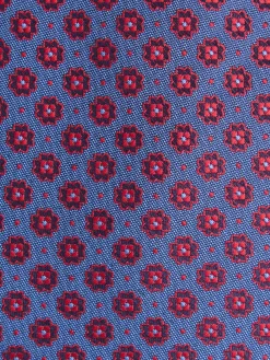 CORBATA JACQUARD MF AZUL