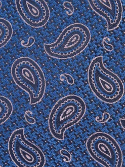 CORBATA JACQUARD MF AZUL