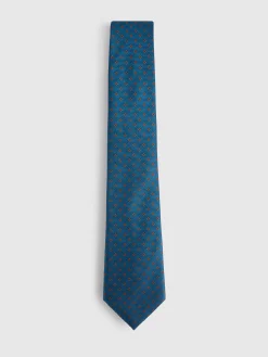 CORBATA JACQUARD MF AZUL