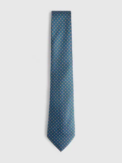 CORBATA JACQUARD MF AZUL