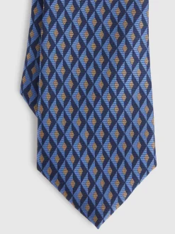 CORBATA JACQUARD MF AZUL