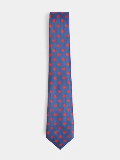 CORBATA JACQUARD MF AZUL MARINO