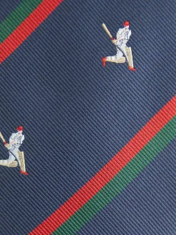 CORBATA JACQUARD MF AZUL MARINO