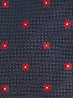 CORBATA JACQUARD MF AZUL MARINO