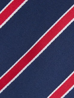 CORBATA JACQUARD MF AZUL MARINO