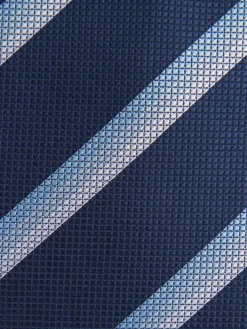 CORBATA JACQUARD MF AZUL MARINO