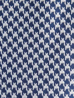 CORBATA JACQUARD MF AZUL MARINO