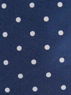 CORBATA JACQUARD MF AZUL MARINO